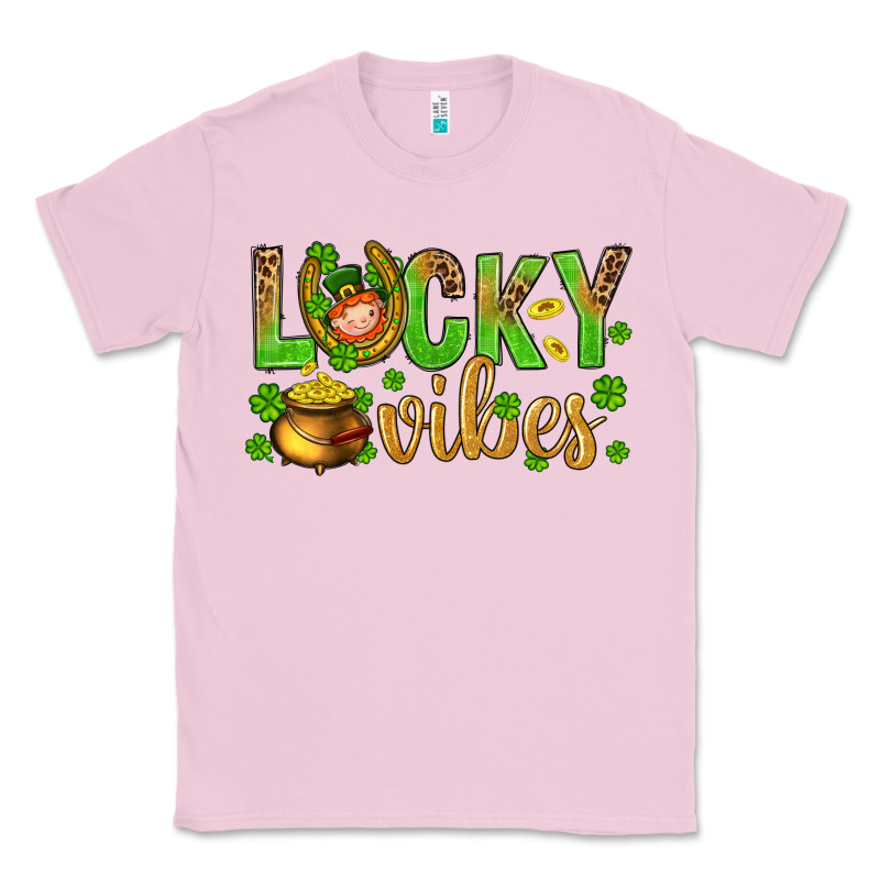 St. Patricks Day Lucky Vibes Classic Tee by BundleAndBundleShop | Teevron