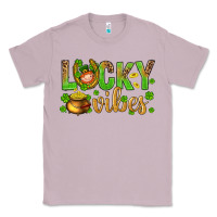 Lilac St. Patricks day lucky vibes Classic Tee - BundleAndBundleShop