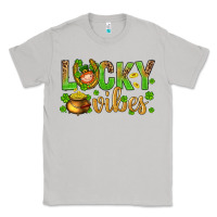 Moon Dust St. Patricks day lucky vibes Classic Tee - BundleAndBundleShop