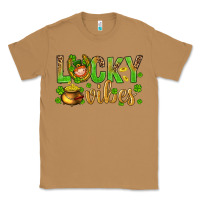 Toasted Coconut St. Patricks day lucky vibes Classic Tee - BundleAndBundleShop