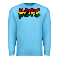 Ocean Blue Juneteenth hope Premium Sweatshirt - FaDigitalArtStudio