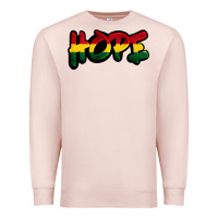 Pale Pink Juneteenth hope Premium Sweatshirt - FaDigitalArtStudio