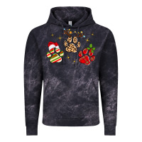 Cloud Black christmas paws Vintage Hoodie - MaliasSmallBusiness
