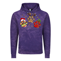 Cloud Purple christmas paws Vintage Hoodie - MaliasSmallBusiness