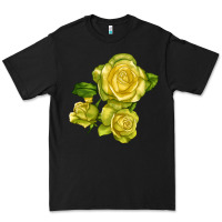 Black st. patrick rose Premium Tee - LillyAllenDesigns