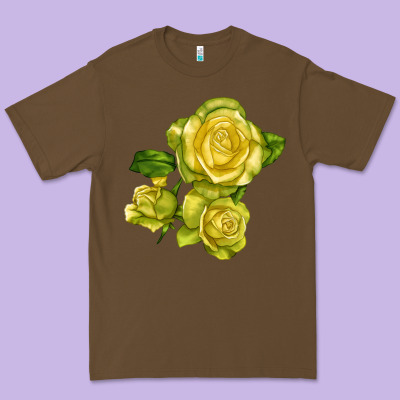 St. Patrick Rose Premium Tee Designed By Lillyallendesigns