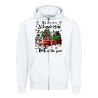 White its the most wonderful time of the year Zipper Hoodie - CowGirlArtShop