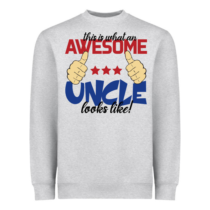 Awesome Uncle Heavyweight Sweatshirt by Bettercallsaul | Teevron