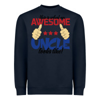 Navy Awesome uncle Heavyweight Sweatshirt - Bettercallsaul