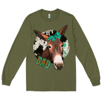 Army Green Donkey Bad Long Sleeve Tee - Bettercallsaul