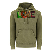 Vintage Olive Christmas boots love Vintage Hoodie - RanaPortraitStore