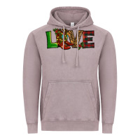 Vintage Zinc Christmas boots love Vintage Hoodie - RanaPortraitStore