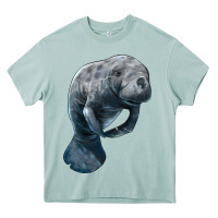 Arona Manatee Illustrations Heavy Core Tee - LillyAllenDesigns