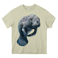 Mossy Manatee Illustrations Heavy Core Tee - LillyAllenDesigns