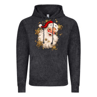 Vintage Black Christmas santa claus Vintage Hoodie - MaliasSmallBusiness