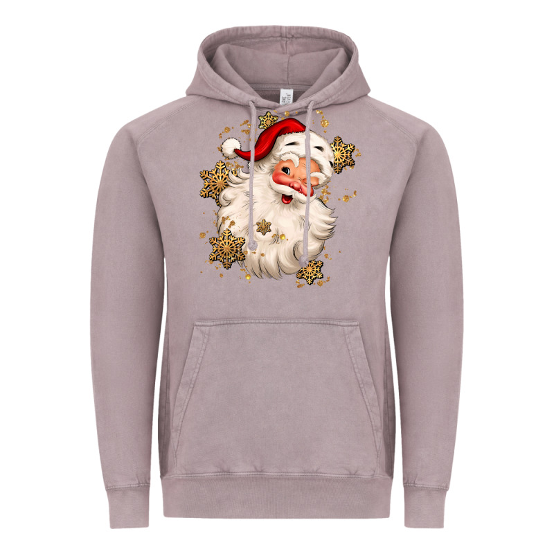 Christmas Santa Claus Vintage Hoodie by MaliasSmallBusiness | Teevron
