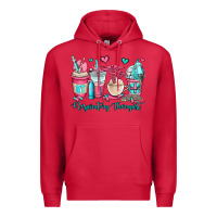 Cardinal rt respiratory therapist coffee cups Premium Hoodie - OliviaCreatesArt