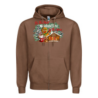 Chestnut its the wonderful time of the year Zipper Hoodie - CowGirlArtShop