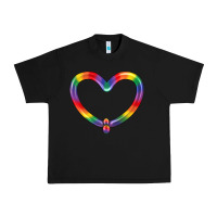 Black Lgbtq Heart Balloon Urban Heavy Tee - BundleAndBundleShop
