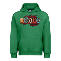 Emerald Rodeo Christmas Urban Hoodie - CowhideDigitalArt