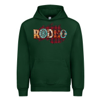 Forest Green Rodeo Christmas Urban Hoodie - CowhideDigitalArt