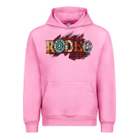 Fuchsia Pink Rodeo Christmas Urban Hoodie - CowhideDigitalArt