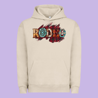 Rodeo Christmas Urban Hoodie Designed By Cowhidedigitalart