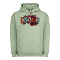 Pigment Oil Green Rodeo Christmas Urban Hoodie - CowhideDigitalArt