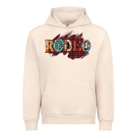 Sandshell Rodeo Christmas Urban Hoodie - CowhideDigitalArt