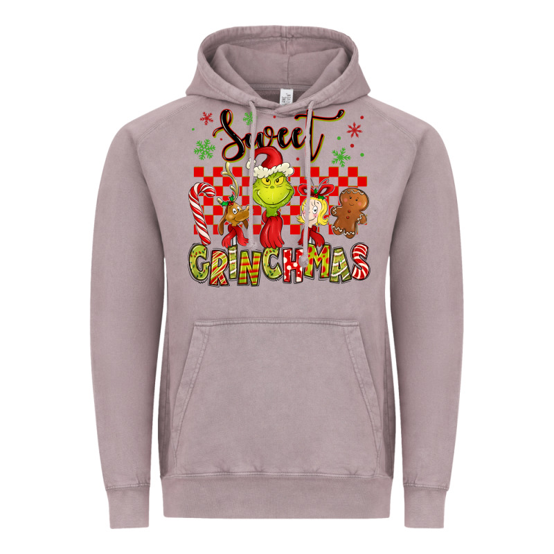 Grinchmas Vintage Hoodie by MaliasSmallBusiness | Teevron