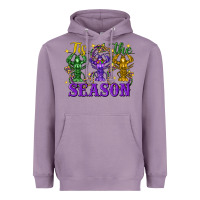 Lavender Tis the season crawfish Mardi Gras Heavyweight Hoodie - FaDigitalArtStudio