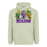 Matcha Tis the season crawfish Mardi Gras Heavyweight Hoodie - FaDigitalArtStudio