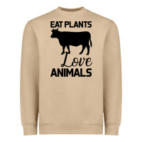 Mushroom Eat Plants Love Animals Heavyweight Sweatshirt - Bettercallsaul