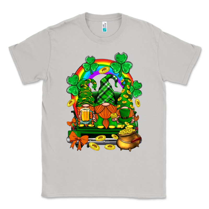 St. Patricks Gnomes Truck With Rainbow Classic Tee by BundleAndBundleShop | Teevron