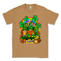Toasted Coconut st. patricks gnomes truck with rainbow Classic Tee - BundleAndBundleShop