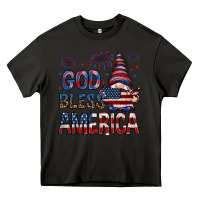 Asphalt god bless america Heavy Core Tee - NancyCooperArtShop