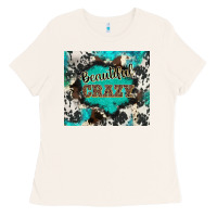 Bone western beautiful crazy Ladies Tee - BarkalooDesign