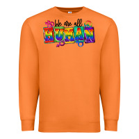 Carrot we are all human Premium Sweatshirt - FaDigitalArtStudio