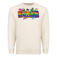 Sandshell we are all human Premium Sweatshirt - FaDigitalArtStudio