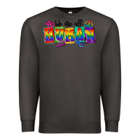Smoke we are all human Premium Sweatshirt - FaDigitalArtStudio