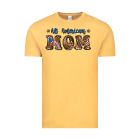 Vintage Mustard All American Mom Vintage Tee - BundleAndBundleShop