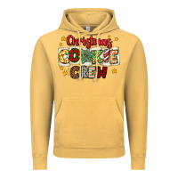 Vintage Mustard Christmas cookie crew Vintage Hoodie - MaliasSmallBusiness