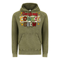 Vintage Olive Christmas cookie crew Vintage Hoodie - MaliasSmallBusiness