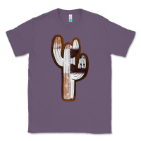 Lavender Leather Cowhide Cactus Classic Tee - RanaPortraitStore