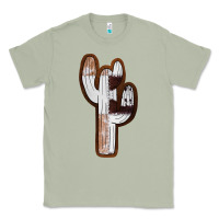 Matcha Leather Cowhide Cactus Classic Tee - RanaPortraitStore