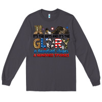 Smoke it's the guts and it's the glory a hundred stories Long Sleeve Tee - RanaPortraitStore
