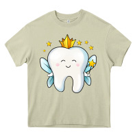 Mossy tooth fairy Heavy Core Tee - Jasminsmagicworld