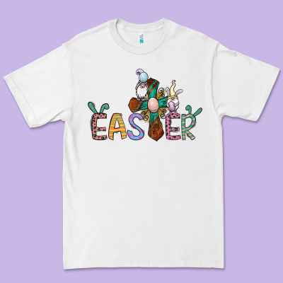 Cross Rabbit Easter Gnomes Premium Tee Designed By Jasminsmagicworld