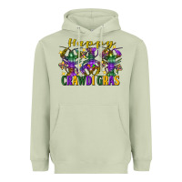 Matcha Happy crawdi Gras Mardi Gras crawfish Heavyweight Hoodie - FaDigitalArtStudio