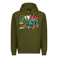 Army Green pharmacy tech Premium Hoodie - OliviaCreatesArt
